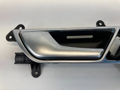 2006-2011 AUDI A6 FRONT LEFT SIDE INTERIOR DOOR HANDLE W/ BEZEL 4F0837019C OEM