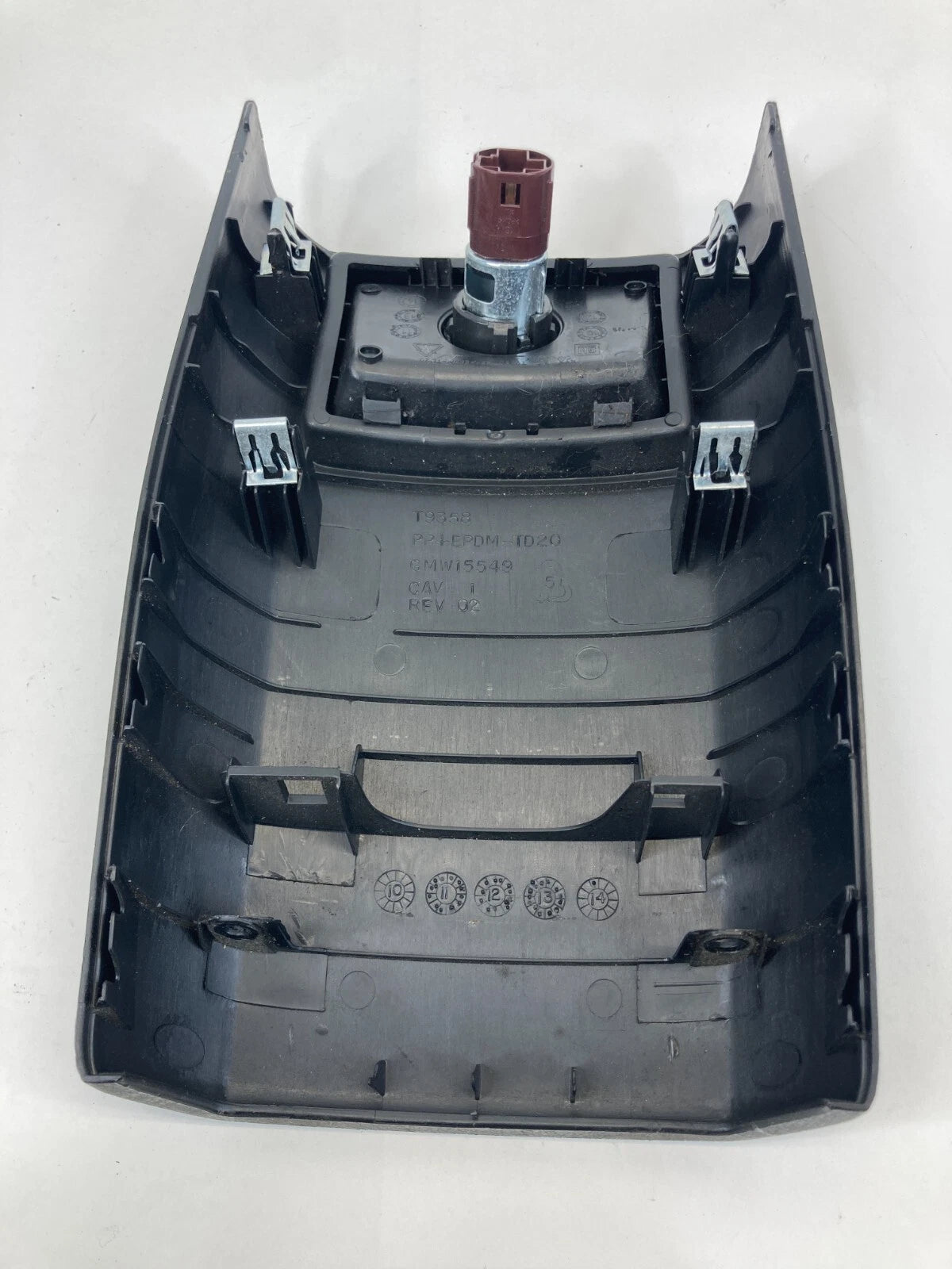 2011-2016 CHEVY CRUZE BACK CENTER CONSOLE PANEL COVER TRIM W/ POWER OUTLET OEM