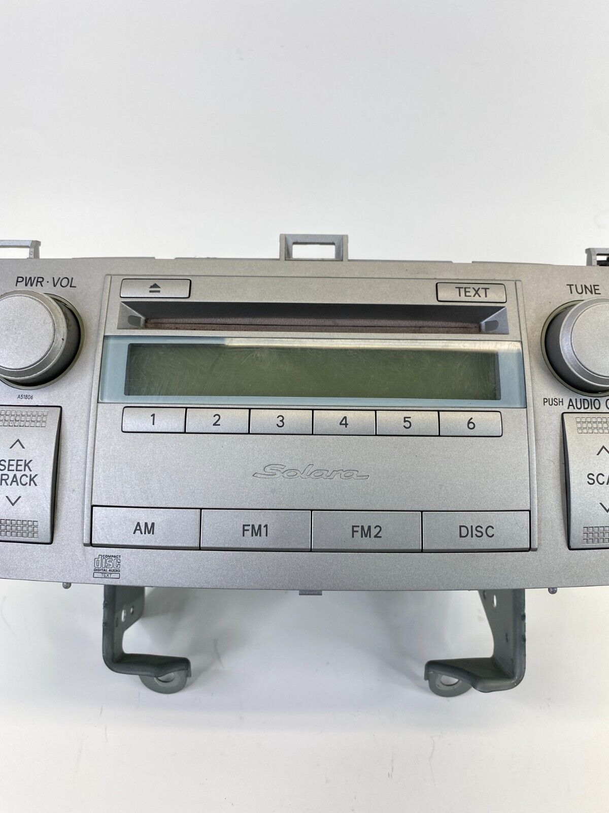 2004-2006 Toyota Solara Radio Receiver AM/FM CD Disc Player 86120-AA140 OEM