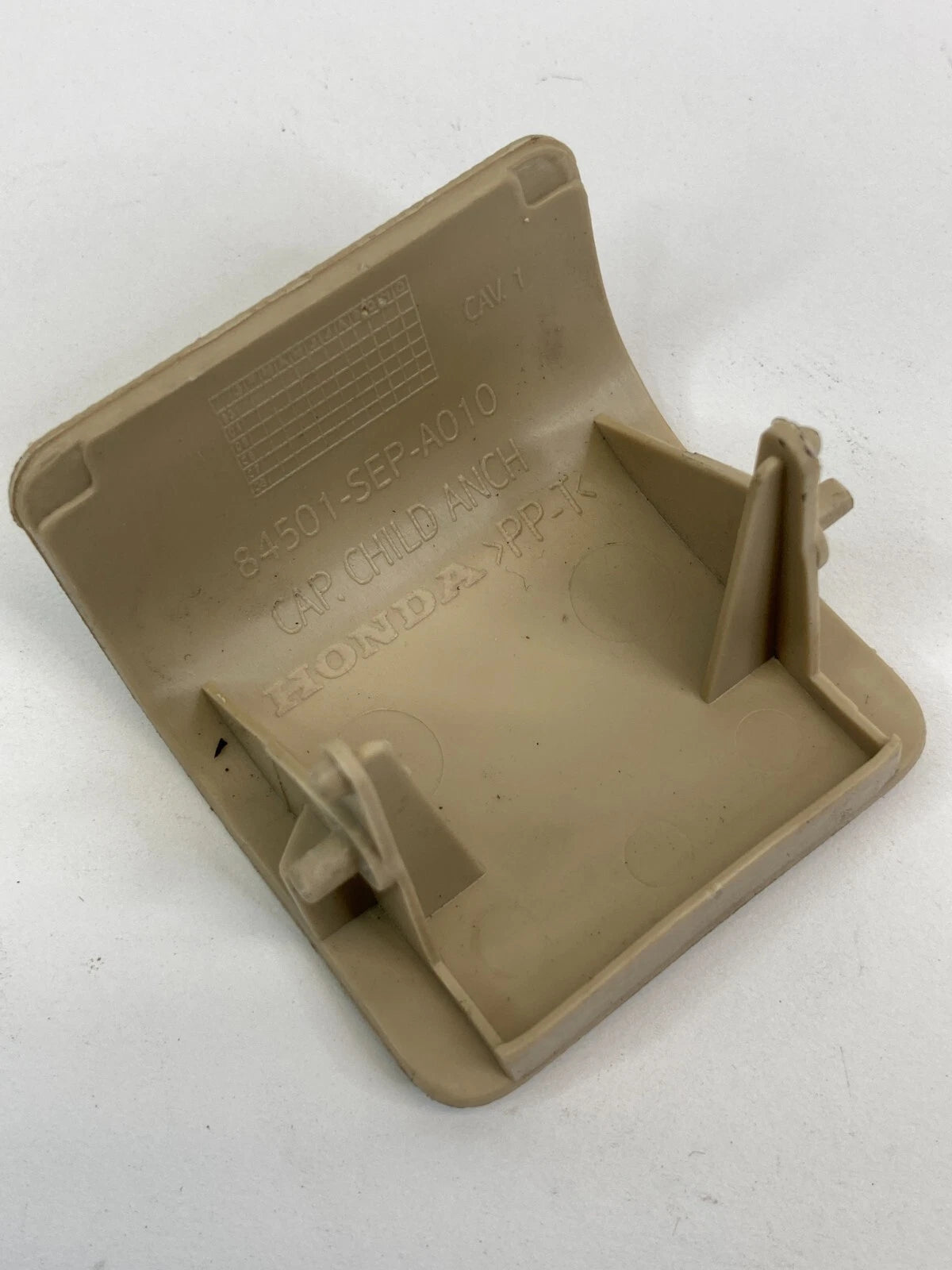 04 05 06 07 08 ACURA TL SEAT CHILD ANCH ANCHOR COVER CAP TRIM 84501-SEP-A010 OEM