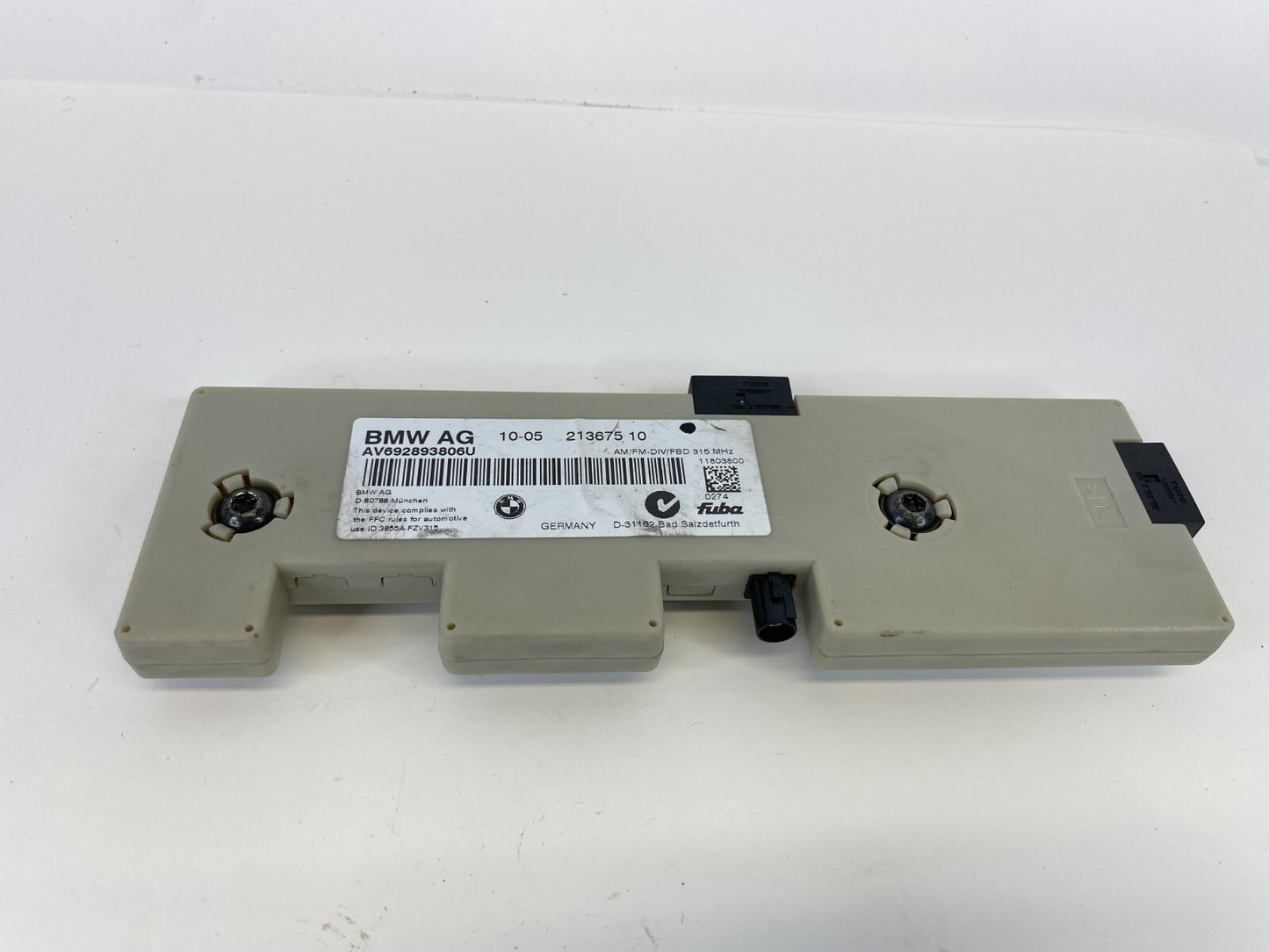 2006 BMW 330i 325i 325xi Antenna Amplifier Control Module Unit AV692893806U