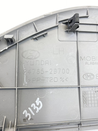2007-2009 HYUNDAI SANTA FE FRONT LEFT SIDE DRIVER DASH END CAP 84765-2B700 OEM