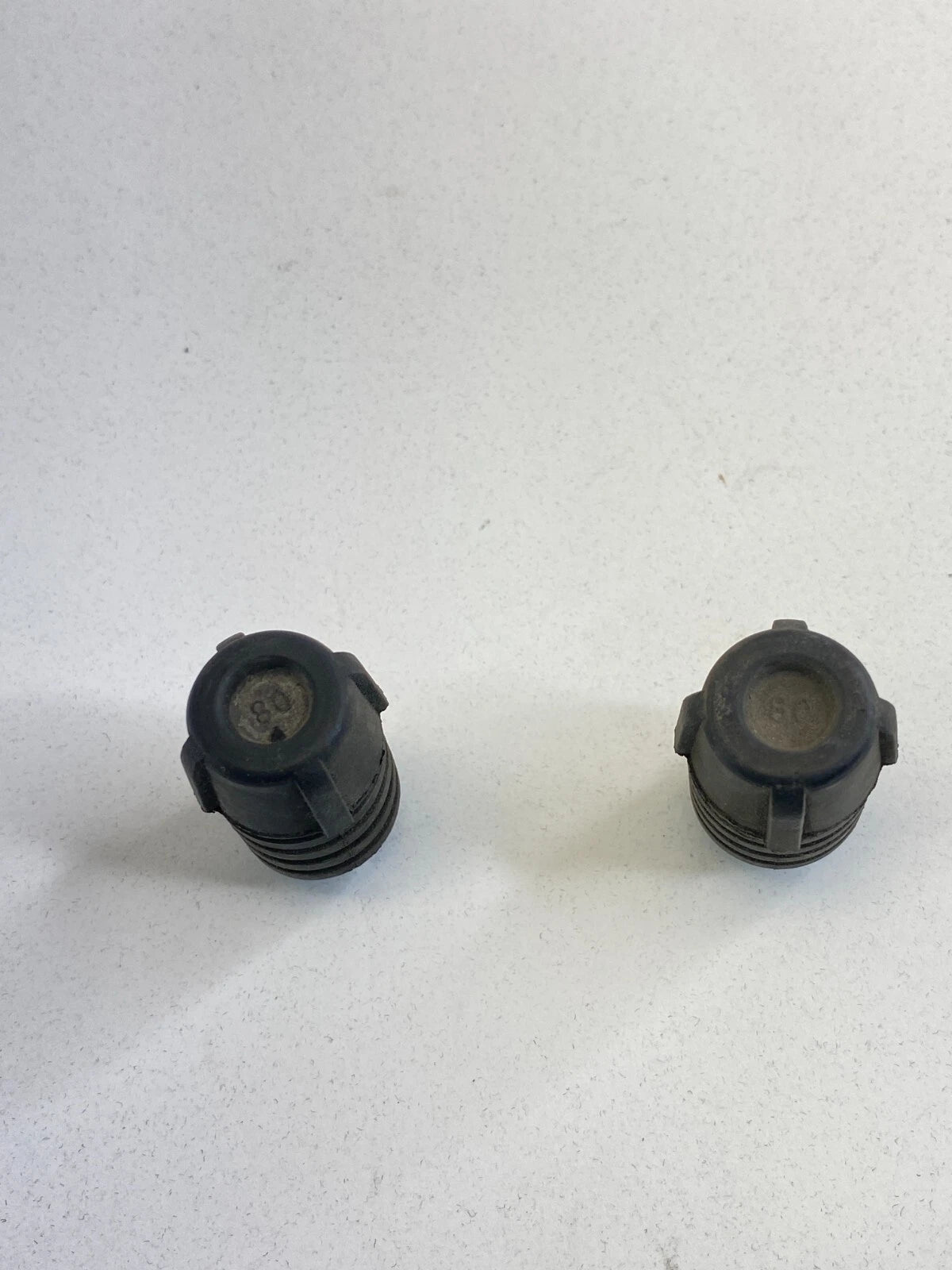2002-2005 HONDA CIVIC FRONT HOOD ADJUSTMENT RUBBER BUMPER STOP SET PAIR OEM