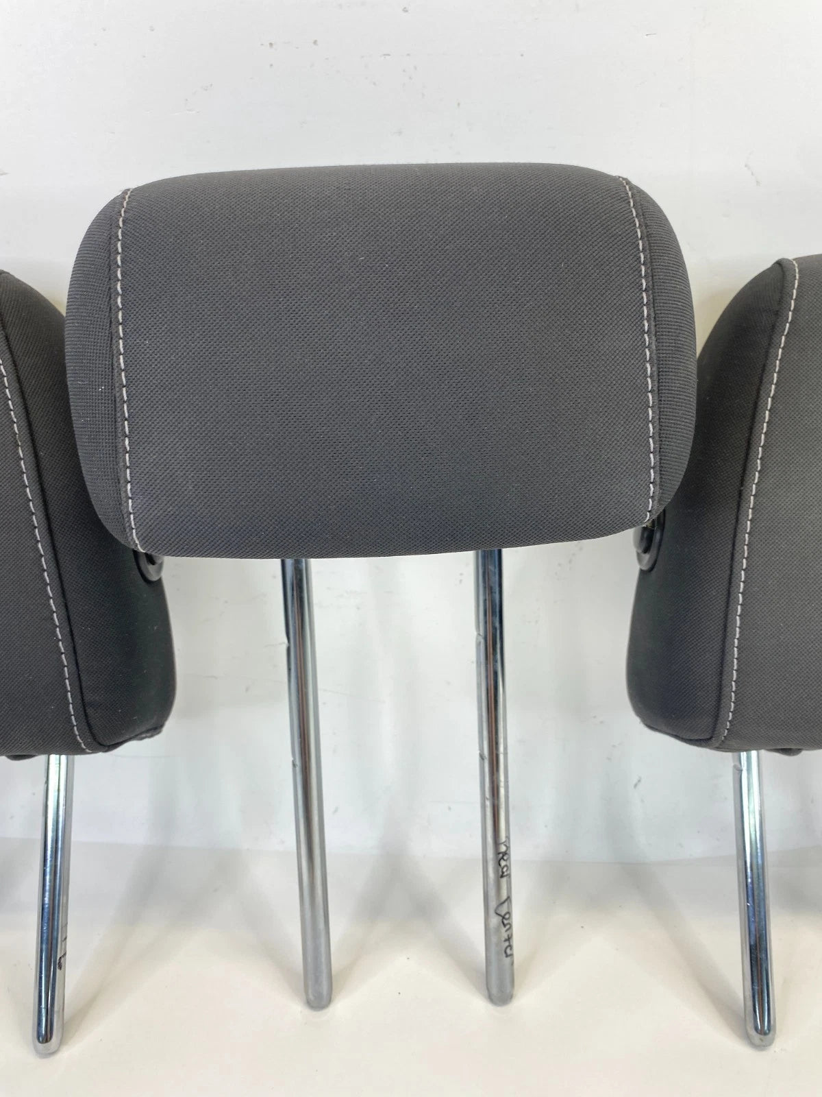 2013 2014 2015 FORD ESCAPE REAR BACK SEAT HEADRESTS SET OF 3 CLOTH OEM