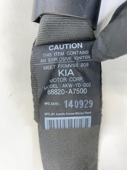 14-18 Kia Forte Front Right Side Seat Belt Retractor Pretensioner 88820-A7500