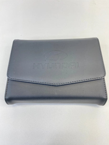 2014 HYUNDAI SONATA OWNER'S MANUAL MAINTENACE HANDBOOK SUPPLEMENT BOOK W/ CASE
