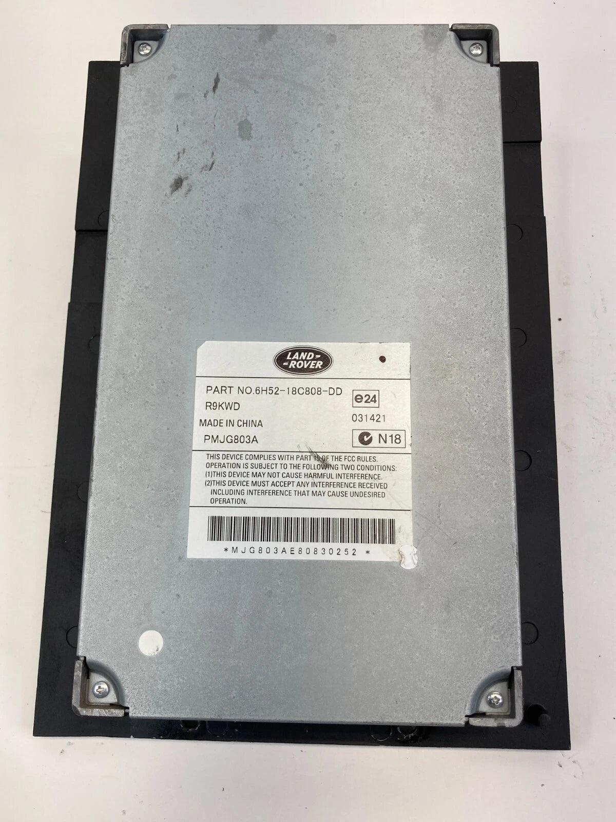 2009-2011 JAGUAR XF RADIO AUDIO AMPLIFIER SOUND MODULE UNIT 6H52-18C808-DD OEM