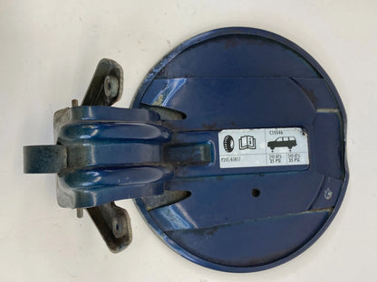 2002-2010 FORD EXPLORER MOUNTAINEER FUEL FILLER TANK DOOR GAS LID COVER BLUE OEM