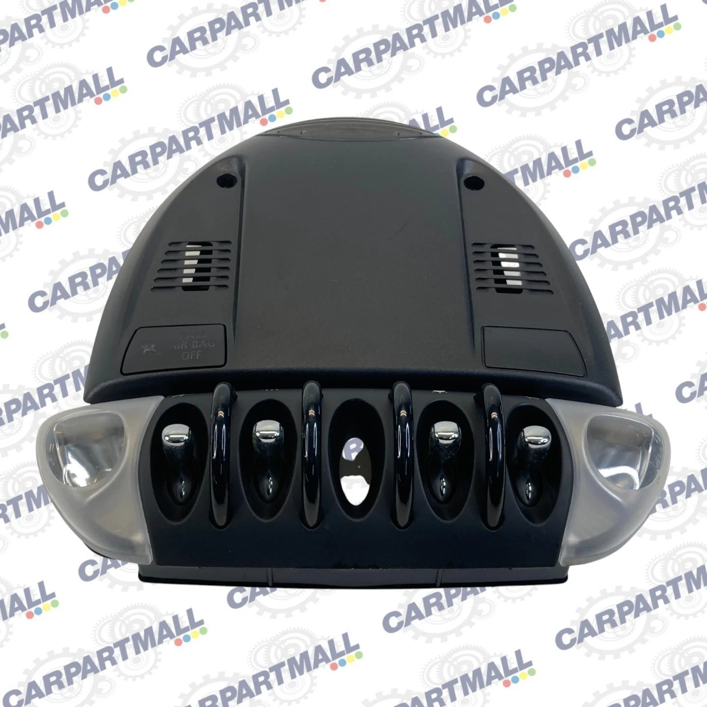 11-13 MINI COOPER ROOF OVERHEAD CONSOLE DOME MAP LIGHT LAMP W/O SUNROOF 3455632