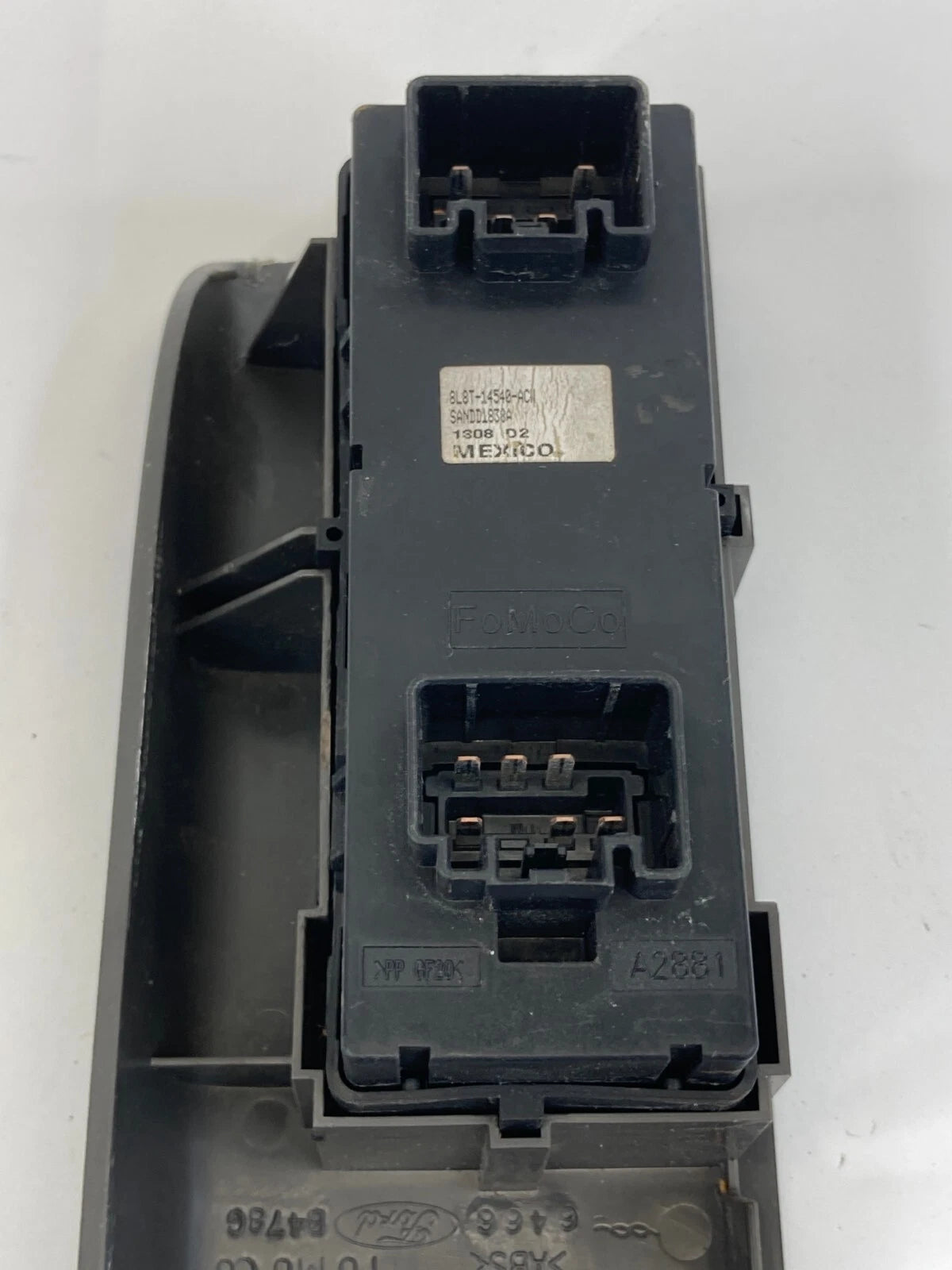 2007-2011 FORD FOCUS FRONT LEFT DOOR MASTER WINDOW SWITCH 8L8T-14540-ACW OEM