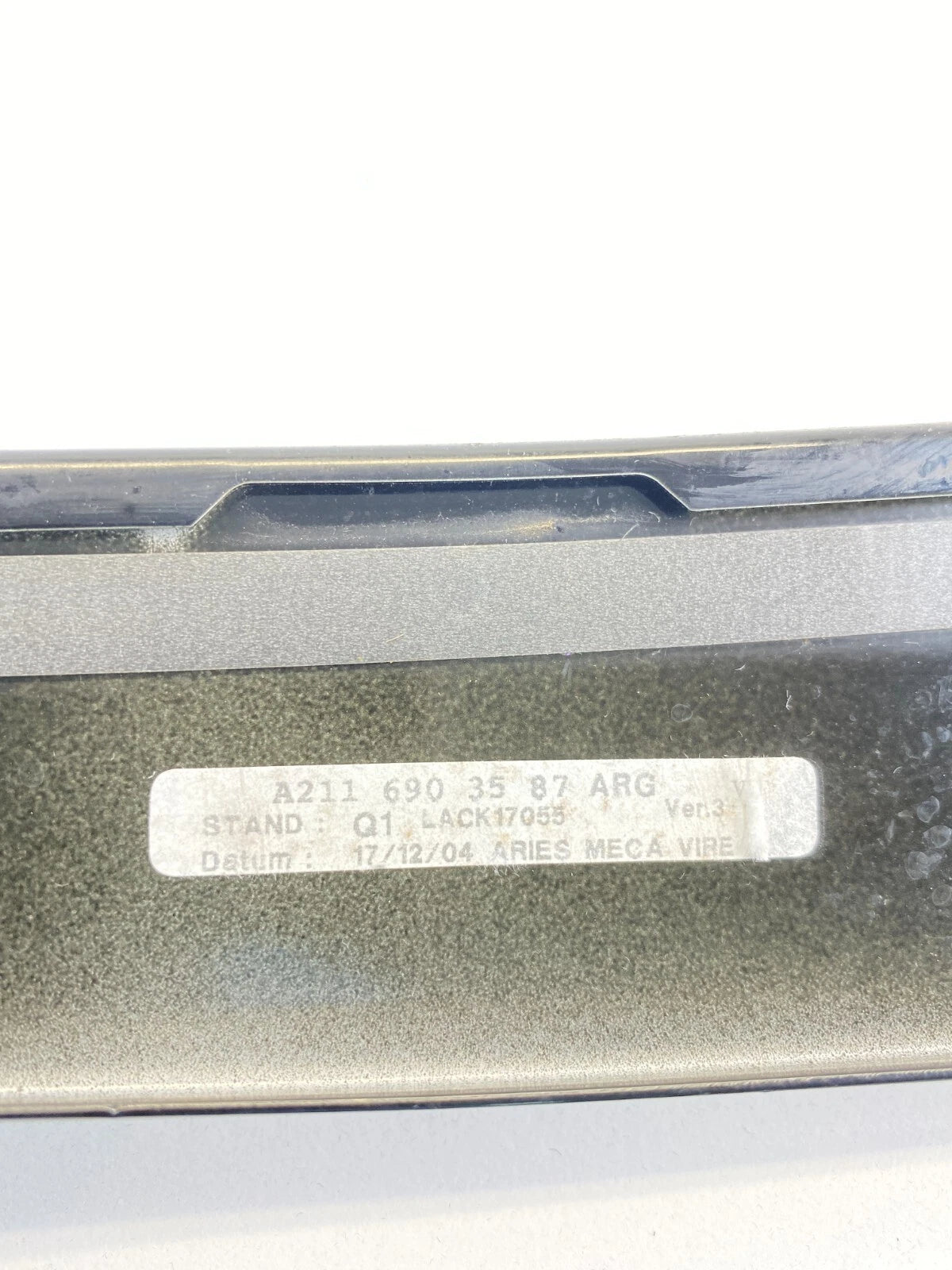 04-06 MERCEDES-BENZ E500 REAR LEFT DRIVER SIDE DOOR TRIM COVER OEM A2116903587