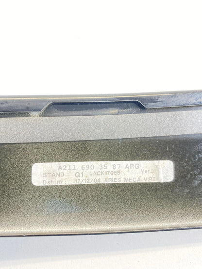 04-06 MERCEDES-BENZ E500 REAR LEFT DRIVER SIDE DOOR TRIM COVER OEM A2116903587