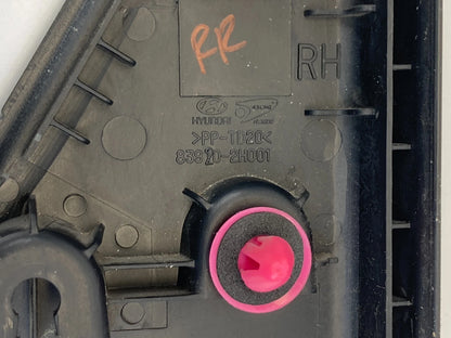 2009 2010 HYUNDAI ELANTRA REAR RIGHT BACK DOOR INNER DELTA CORNER 83920-2H001