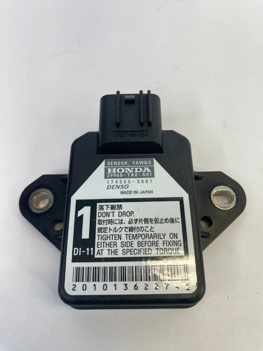 2008-2012 HONDA ACCORD YAW & G RATE SENSOR CONTROL MODULE UNIT 39960-TA0-A01