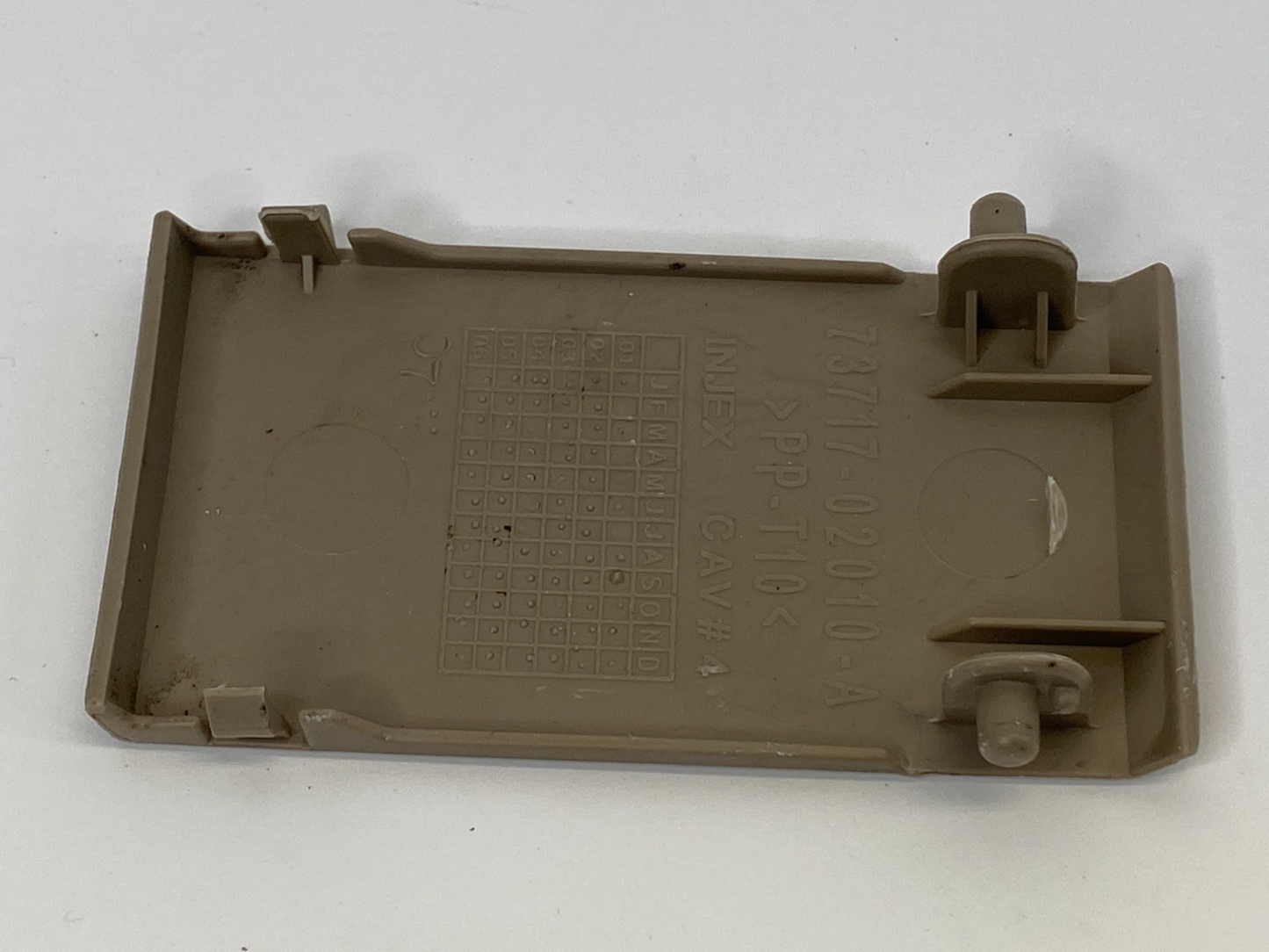 2003-2008 Toyota Corolla Back Deck Child Anchor Seat Cover Trim 73717-02010