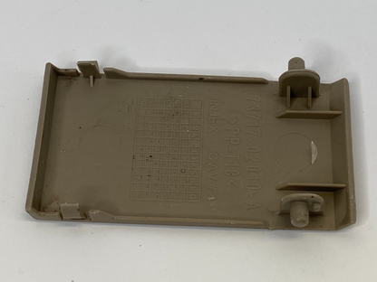 2003-2008 Toyota Corolla Back Deck Child Anchor Seat Cover Trim 73717-02010