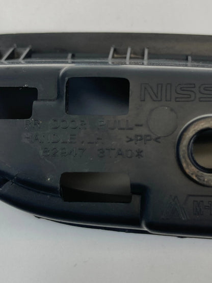 13-18 NISSAN ALTIMA REAR LEFT DOOR PANEL PULL HANDLE CUP POCKET 82947-3TA0 OEM