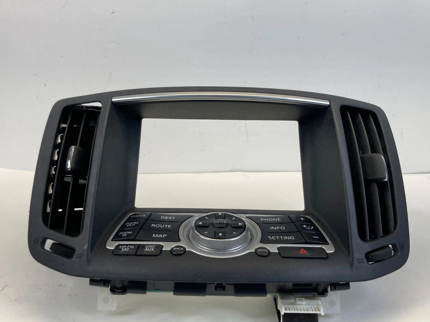 2008-2013 INFINITI G37 SEDAN DASH NAVI INFO CONTROL PANEL SWITCH OEM