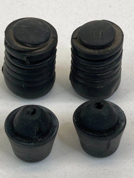 2004-2009 KIA SPECTRA HOOD RUBBER CUSHION BUFFER STOPPER BUMPER SET OEM