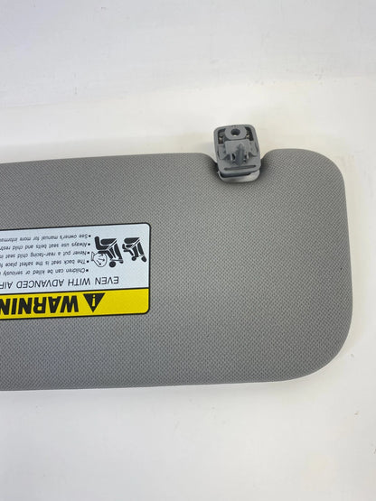 14 15 16 17 HYUNDAI ACCENT ROOF RIGHT PASSENGER SIDE SUNVISOR SUN VISOR SHADE