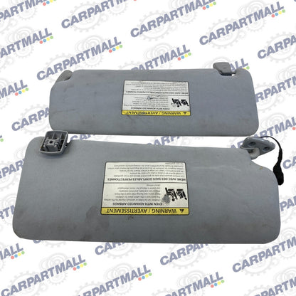 2009-2015 Jaguar XF Sunroof Left & Right Sunvisor Sun Visor Set Pair OEM