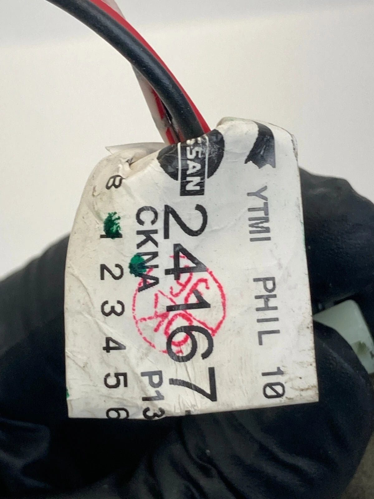 2007-2012 NISSAN ALTIMA SEDAN CENTER CONSOLE WIRE WIRING HARNESS 24167-ZX264