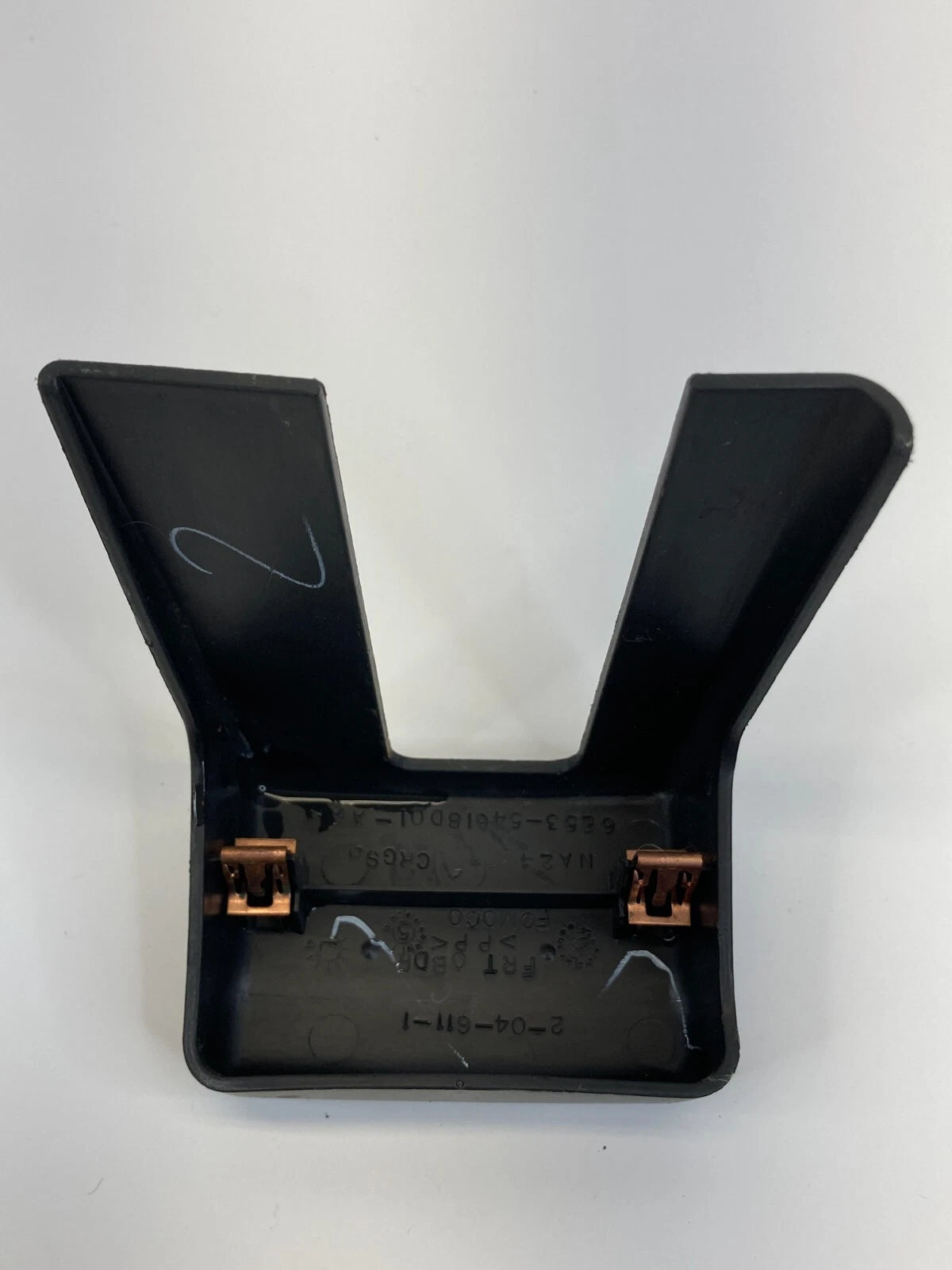 06-11 MERCURY MILAN FRONT LEFT SEAT FOOT COVER TRIM BEZEL 6E53-54618D01-AA OEM