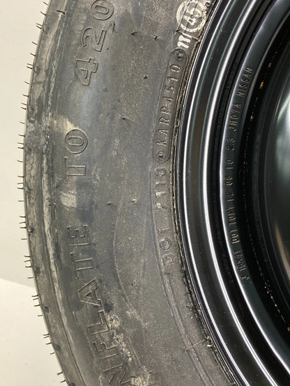 2011-2020 NISSAN ROGUE 11-17 JUKE SPARE TIRE COMPACT DONUT WHEEL T155/90D16 110M