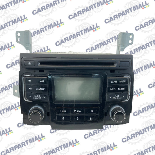 2011 HYUNDAI SONATA STEREO RADIO AM FM CD PLAYER RECEIVER 96180-3Q000 OEM