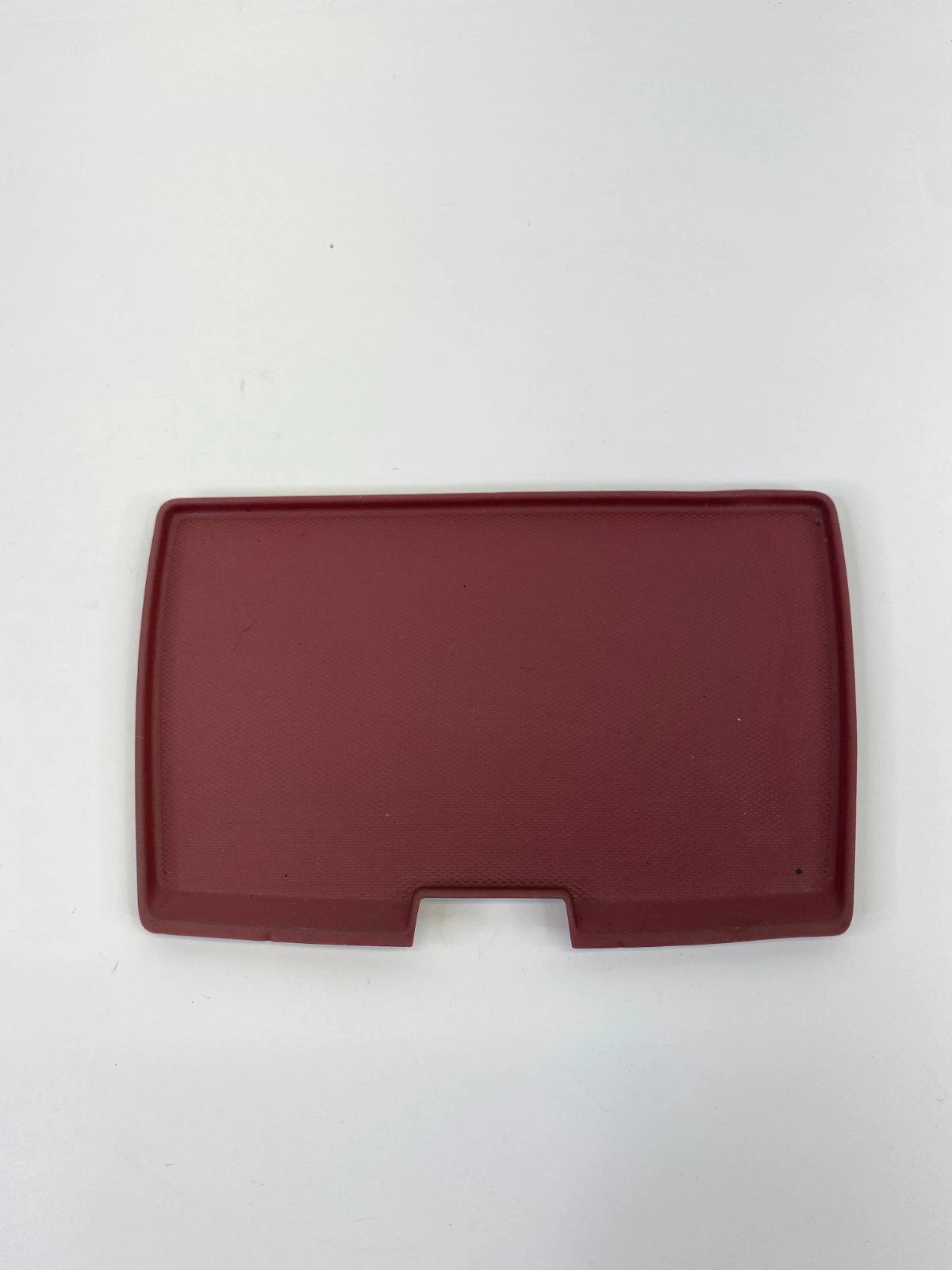 2010-2017 GMC TERRAIN EQUINOX CENTER CONSOLE STORAGE FLOOR LINER RUBBER RED MAT