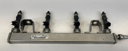 13-18 FORD C-MAX 2.0L L4 AT FUEL INJECTION RAIL W/ INJECTORS 4M5G-9D280-DB OEM