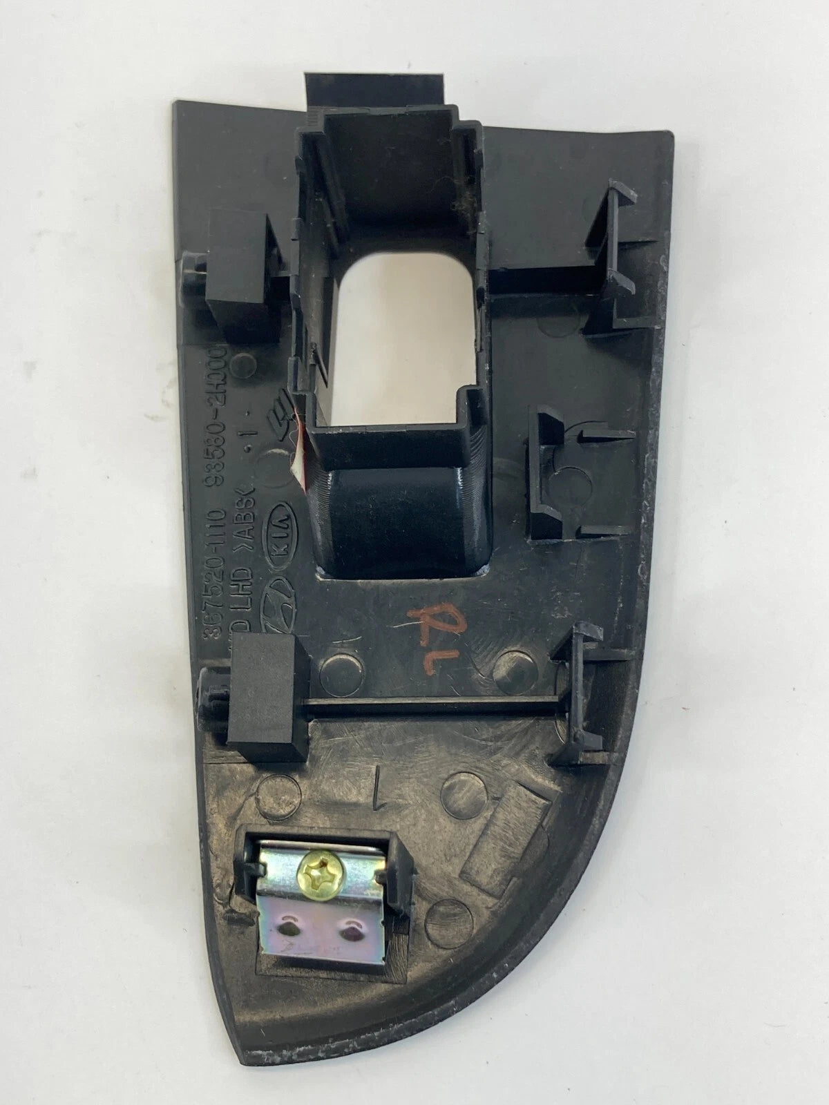 07-10 HYUNDAI ELANTRA REAR LEFT BACK SIDE DOOR WINDOW SWITCH BEZEL 93580-2H000