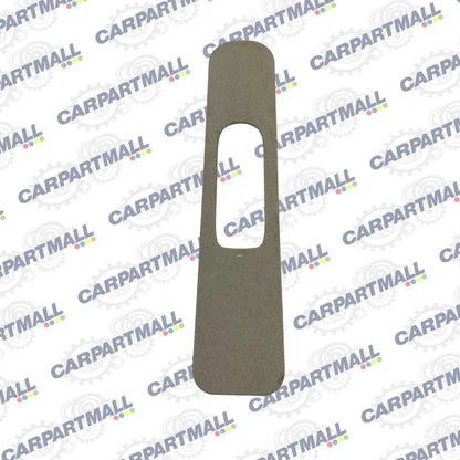 06 07 SATURN VUE FRONT RIGHT SIDE B-PILLAR SEAT BELT ADJUTER TRIM COVER 10396936