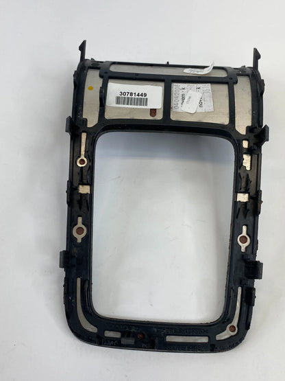 2008 VOLVO XC70 CENTER CONSOLE A/T SHIFTER SHIFT TRIM PLATE BEZEL 30781449 OEM
