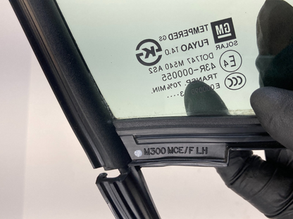 2013-2016 Chevrolet Spark Front Door Left Driver Vent Window Glass OEM