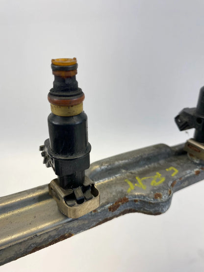 03-07 HONDA ACCORD 02-11 CIVIC 2.4L AT ENGINE FUEL RAIL W/ 4 FUEL INJECTORS OEM
