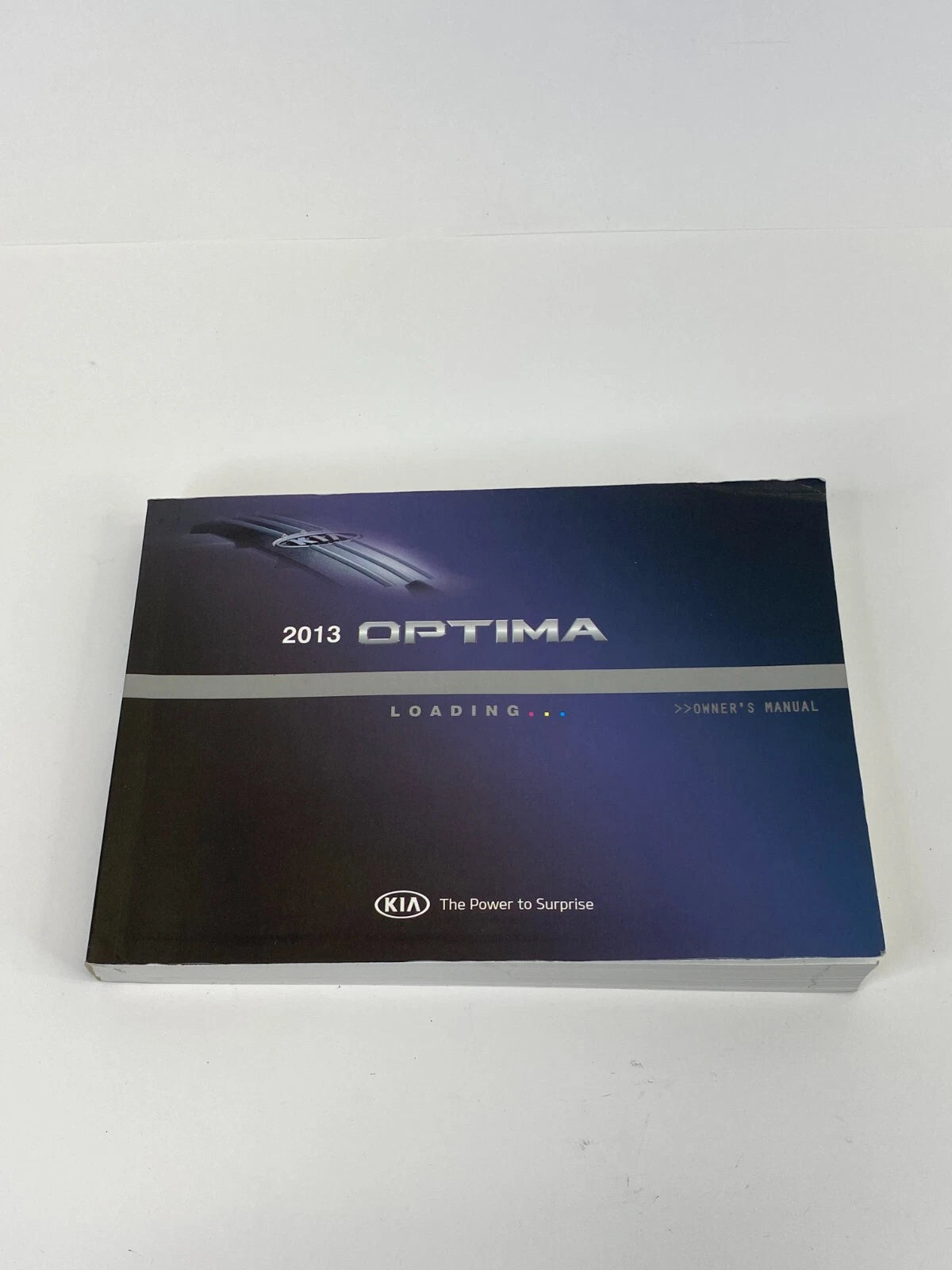 2013 KIA OPTIMA OWNERS GUIDE WARRANTY & CONSUMER INFORMATION BOOK MANUAL OEM