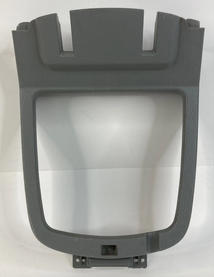 09 KIA BORREGO FRONT CENTER CONSOLE ARMREST SURROUNDING BEZEL COVER MOLDING OEM