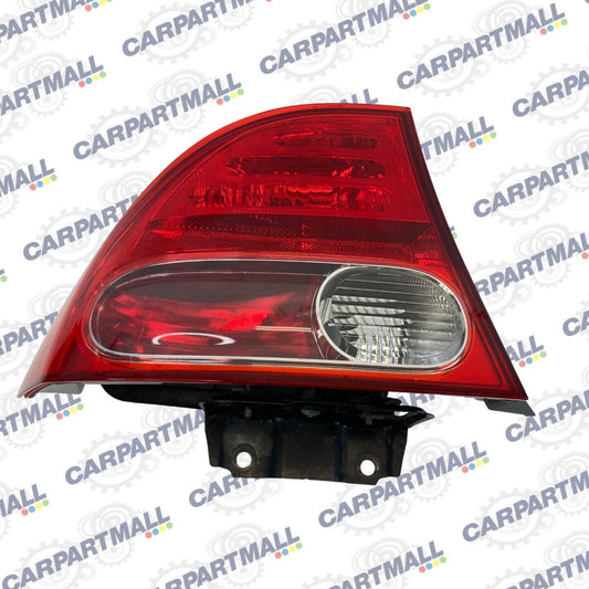 2006-2008 Honda Civic Sedan 4-DR Left Driver Outer Tail Light Taillight Assembly