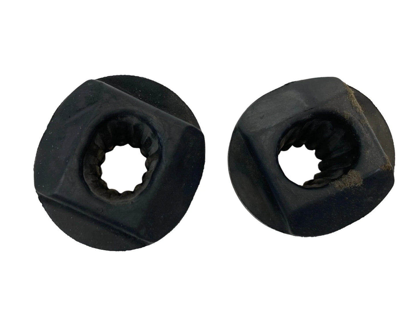 2009-2015 JAGUAR XF RADIATOR HOLDER RUBBER MOUNT BUSHING INSULATOR PAIR SET