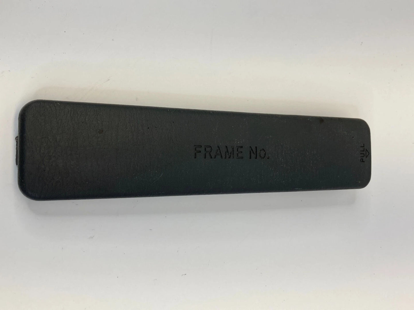 2001-2005 TOYOTA RAV4 FRONT FLOOR FRAME NUMBER ACCESS TRIM CAUTION COVER BEZEL