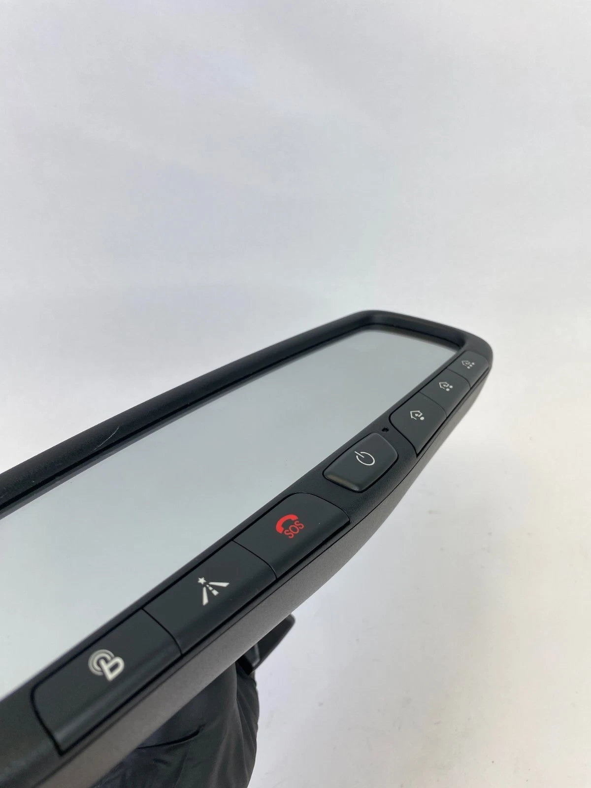 12-19 SONATA 13-20 SANTA FE REAR VIEW INTERIOR MIRROR W/ HOMELINK E1102666 OEM