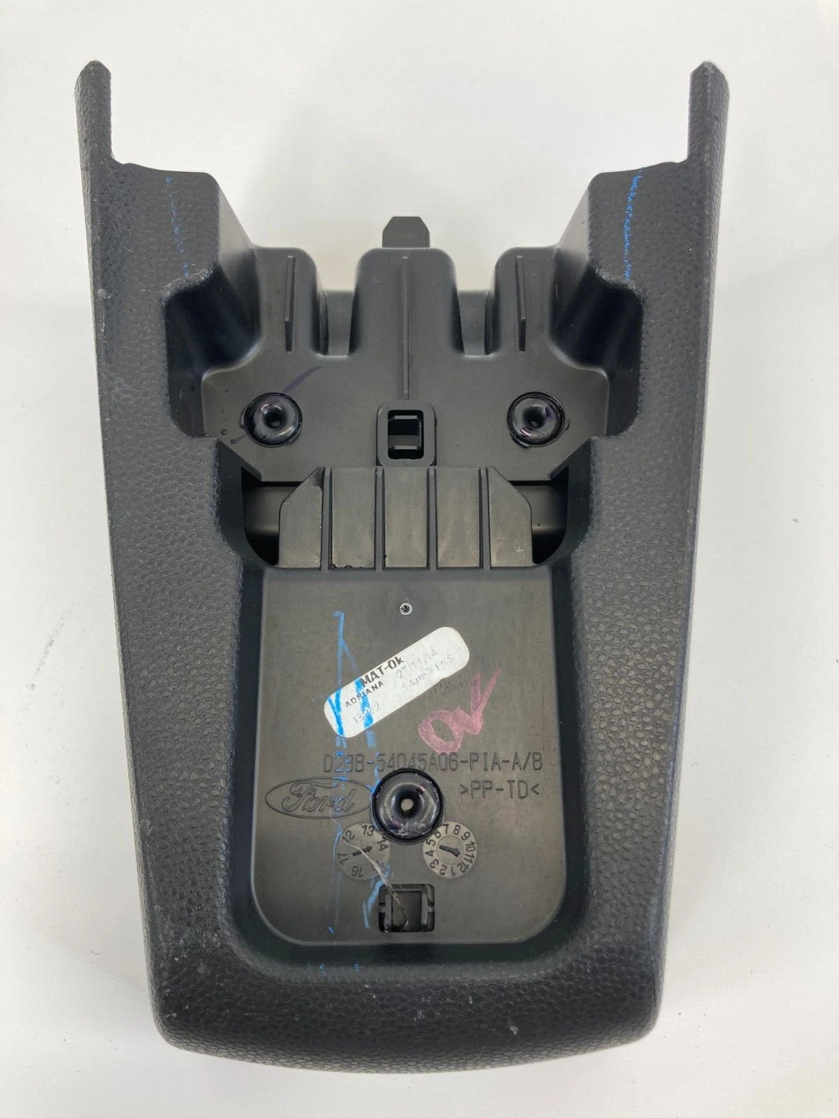 14-19 FORD FIESTA REAR CENTER CONSOLE CUP HOLDER CUPHOLDER BEZEL TRIM PANEL OEM