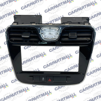 2011-2014 CHRYSLER 200 CENTER DASH PANEL RADIO AIR VENT COVER BEZEL TRIM W/CLOCK