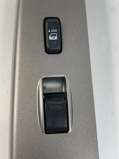 04-09 TOYOTA PRIUS FRONT RIGHT DOOR WINDOW CONTROL SWITCH BEZEL OEM 74231-47090