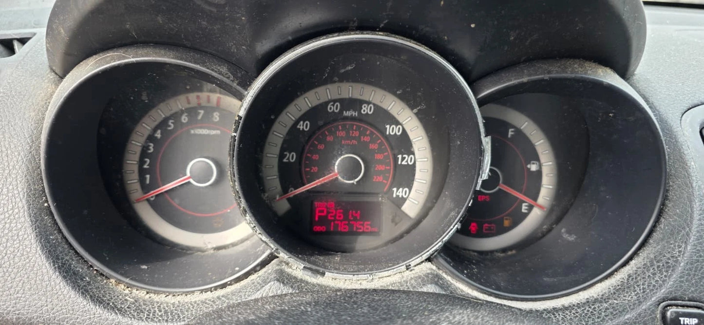 2011-2013 KIA FORTE INSTRUMENT CLUSTER SPEEDOMETER GAUGES 176K MILES 94021-1M200