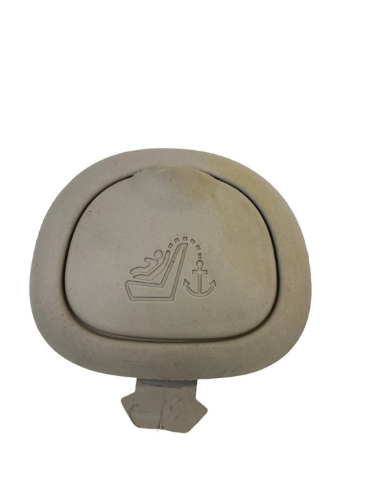 1999-2004 JEEP GRAND CHEROKEE REAR SEAT CHILD SAFETY ANCHOR COVER OEM FACTORY