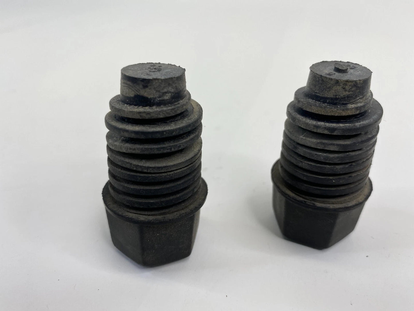 2008-2017 CHEVROLET EQUINOX HOOD RUBBER CUSHION BUFFER STOPPER BUMPER PAIR OEM