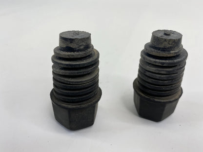 2008-2017 CHEVROLET EQUINOX HOOD RUBBER CUSHION BUFFER STOPPER BUMPER PAIR OEM