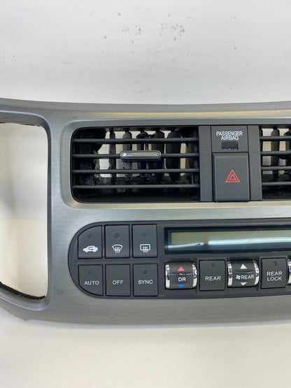 2005-2010 Honda Odyssey Radio Climate Control Dash Trim Bezel 77250-SHJ-A2-20